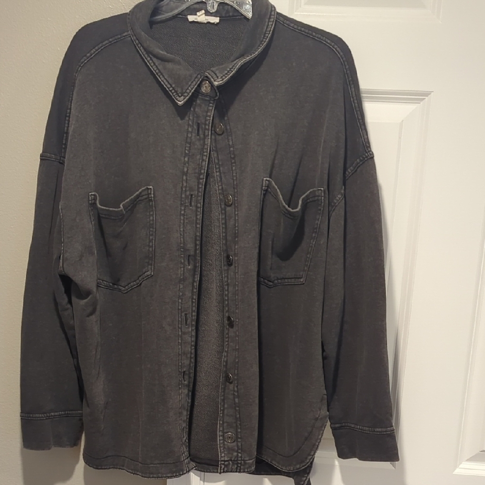 Maurices Black Jean Jacket